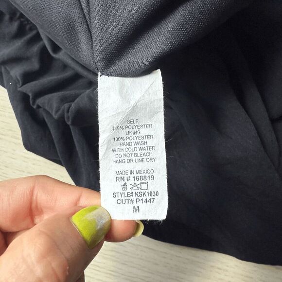 NWT 21 Saints Bubble Mini Skirt High Waist Elastic Waistband Medium Puffy Drape - Picture 4 of 6